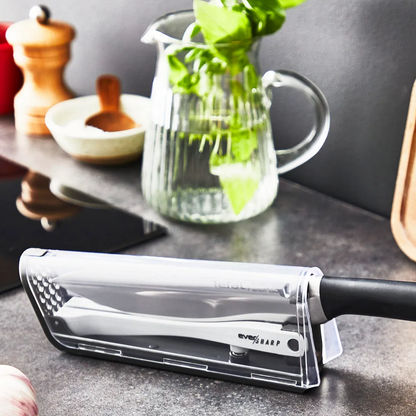 Cuchillo Eversharp Con Afilador Tefal1#Gris