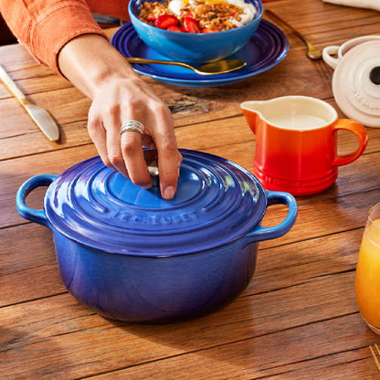 Cocotte Redonda 18 Cm Le Creuset3#Azul