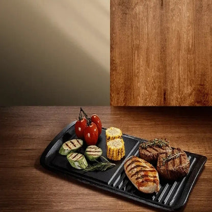 Plancha Churrasquera Grill Hierro Fundido Electrolux2#Negro