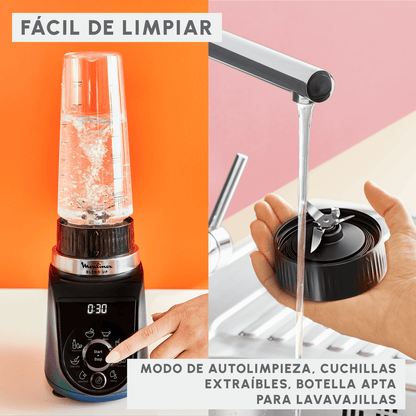 Licuadora Personal Blend Up 1000W Moulinex4#Azul