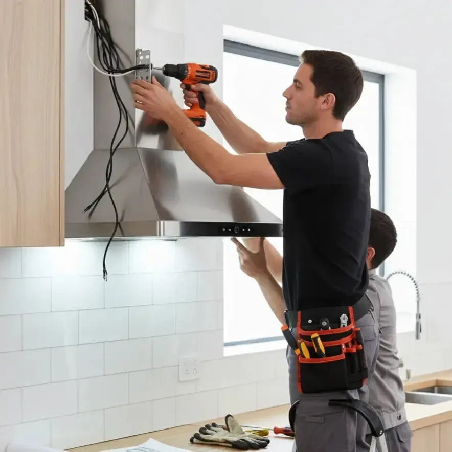 Instalación Campanas Bajo Mueble o de Pared FDV, Kubli, Smeg