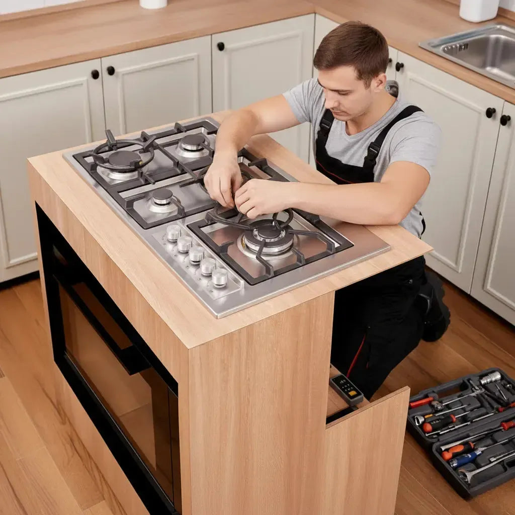 Instalación Encimeras FDV, Kubli, Smeg