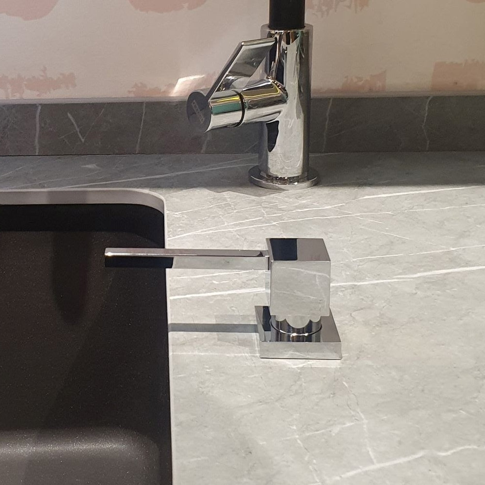 Dispensador Jabón Cuadrado CasaChic5#Acero