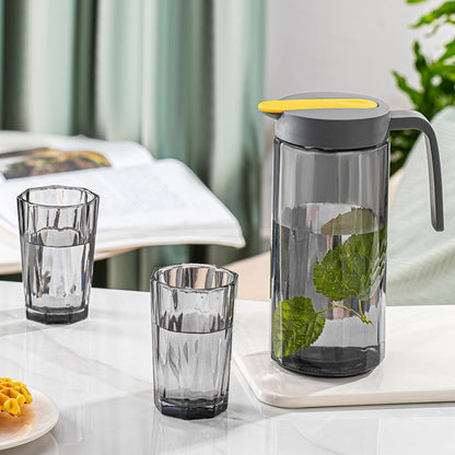 Jarra de Vidrio Dosificadora y 4 Vasos Santú Home & Deco5#Gris
