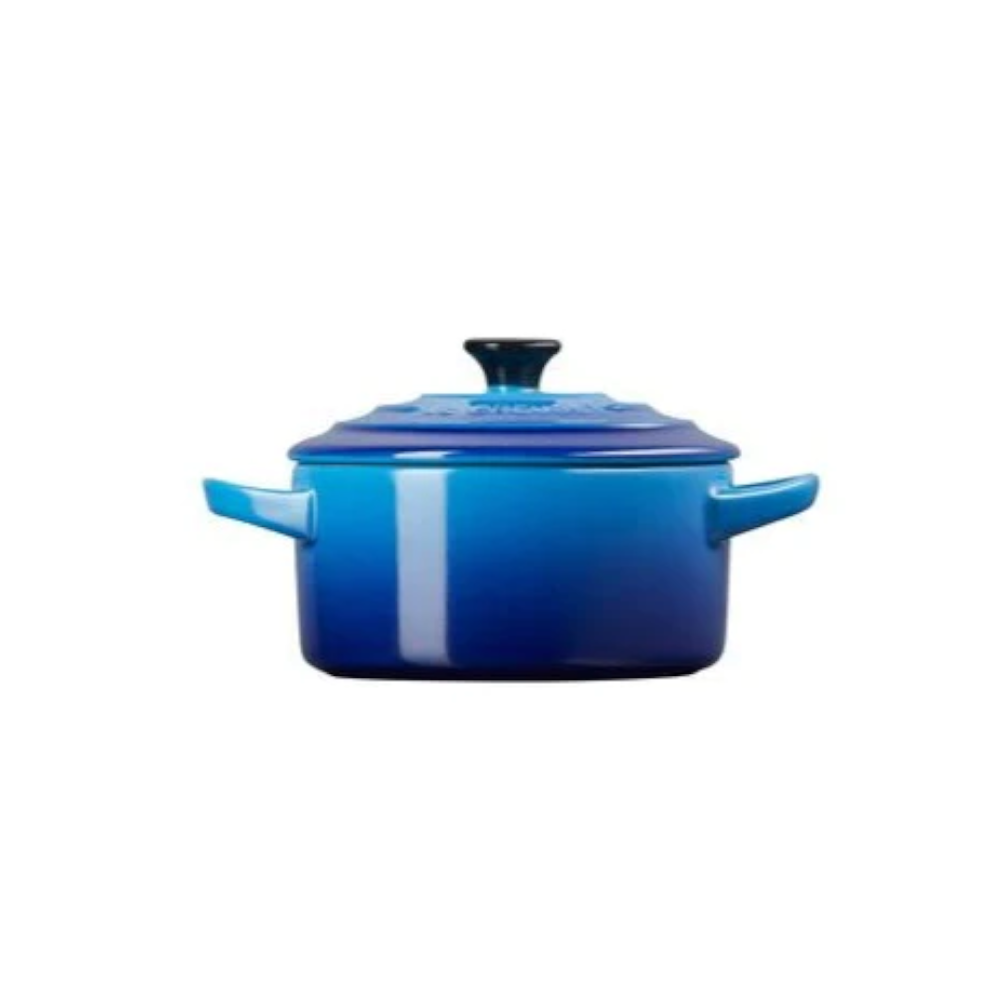 Mini Cocotte Azure 10 Cm Le Creuset3#Azul