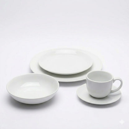 Juego de loza 20 piezas Vajilla Porcelana Chloe-Vajilla