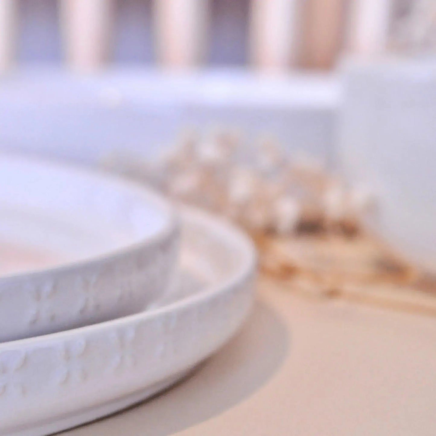 Juego de loza 24 piezas Vajilla Cerámica Manhattan4#Blanco