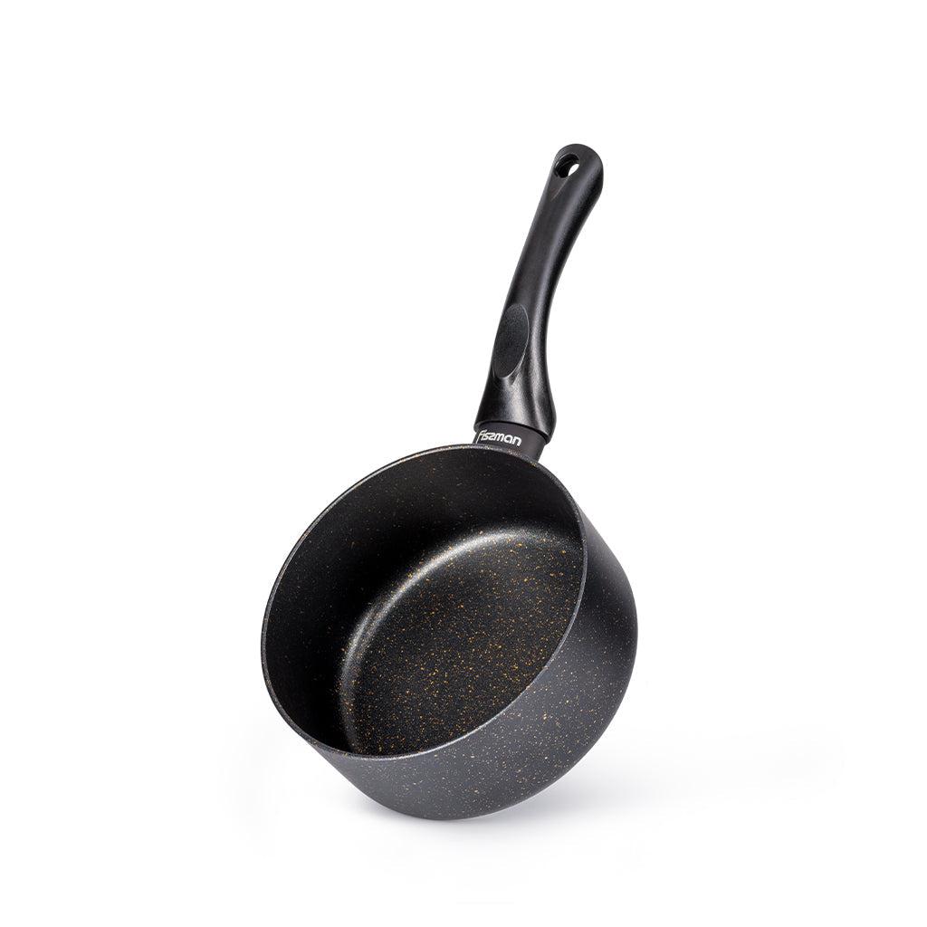 Juego De Ollas Y Sartén Serie Forde 5 piezas Fissman7#Negro