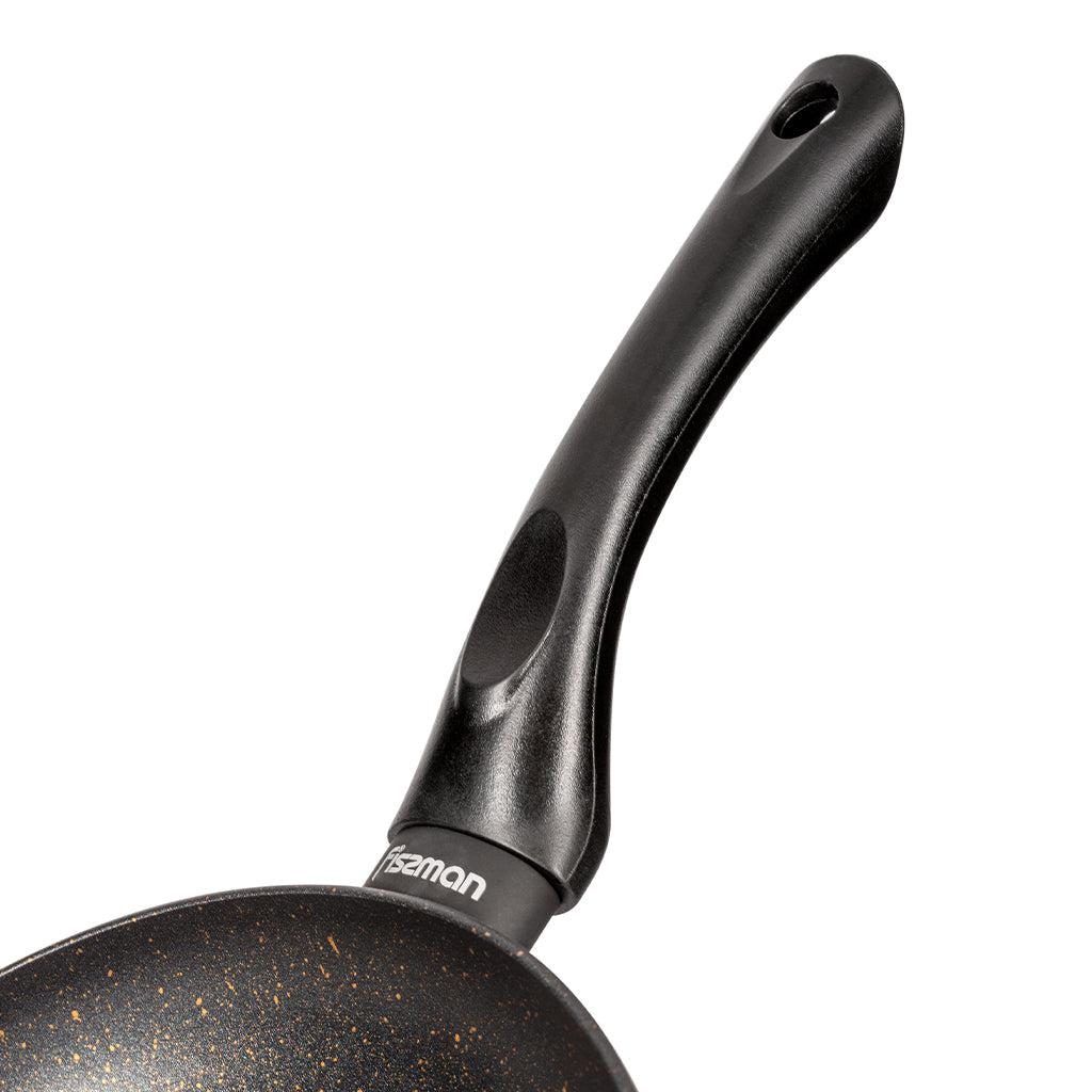 Juego De Ollas Y Sartén Serie Forde 5 piezas Fissman9#Negro