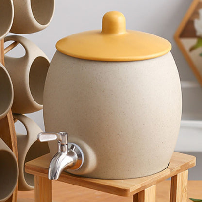 Juego de Té Nórdico Jarra y 6 Tazas con Soporte Santú Home & Deco3#Gris