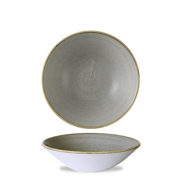 Juego Loza Stonecast Grey 16 Piezas Churchill9#Gris