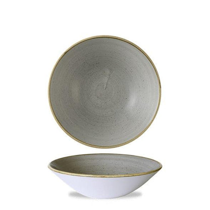 Juego Loza Stonecast Grey 16 Piezas Churchill9#Gris