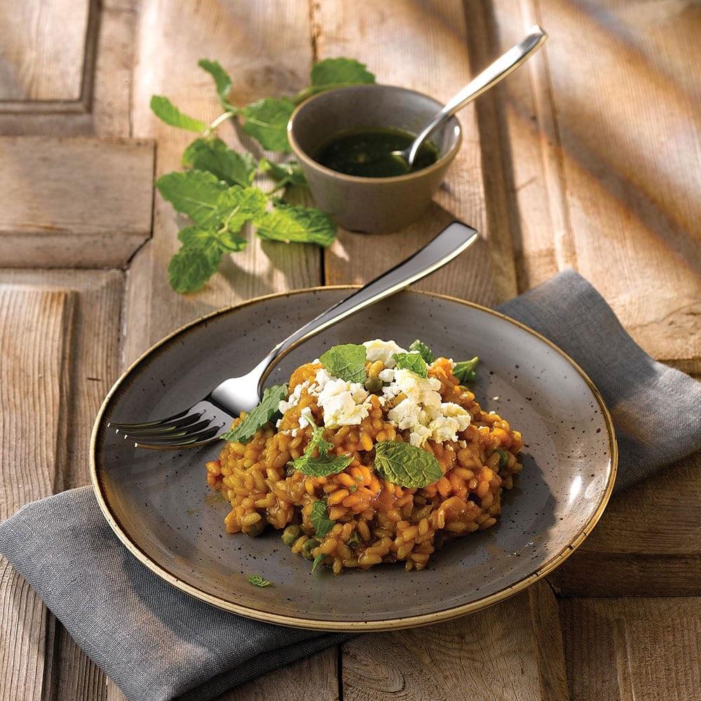 Juego Loza Stonecast Grey 16 Piezas Churchill3#Gris