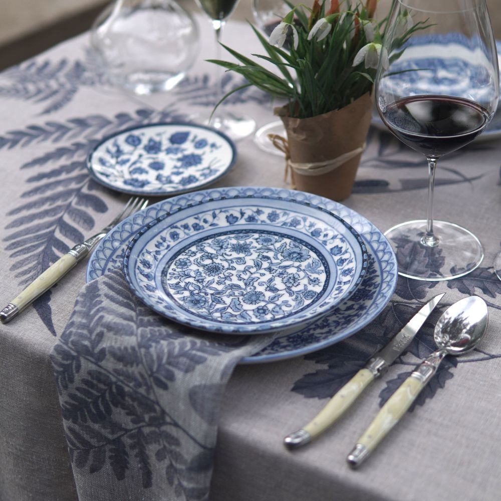 Juego Porcelana Blue Dynasty 18 Pzs Klapp1#Azul