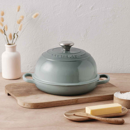 Cocotte Para Pan 24cm Sea Salt Hierro Le Creuset4#Sin color