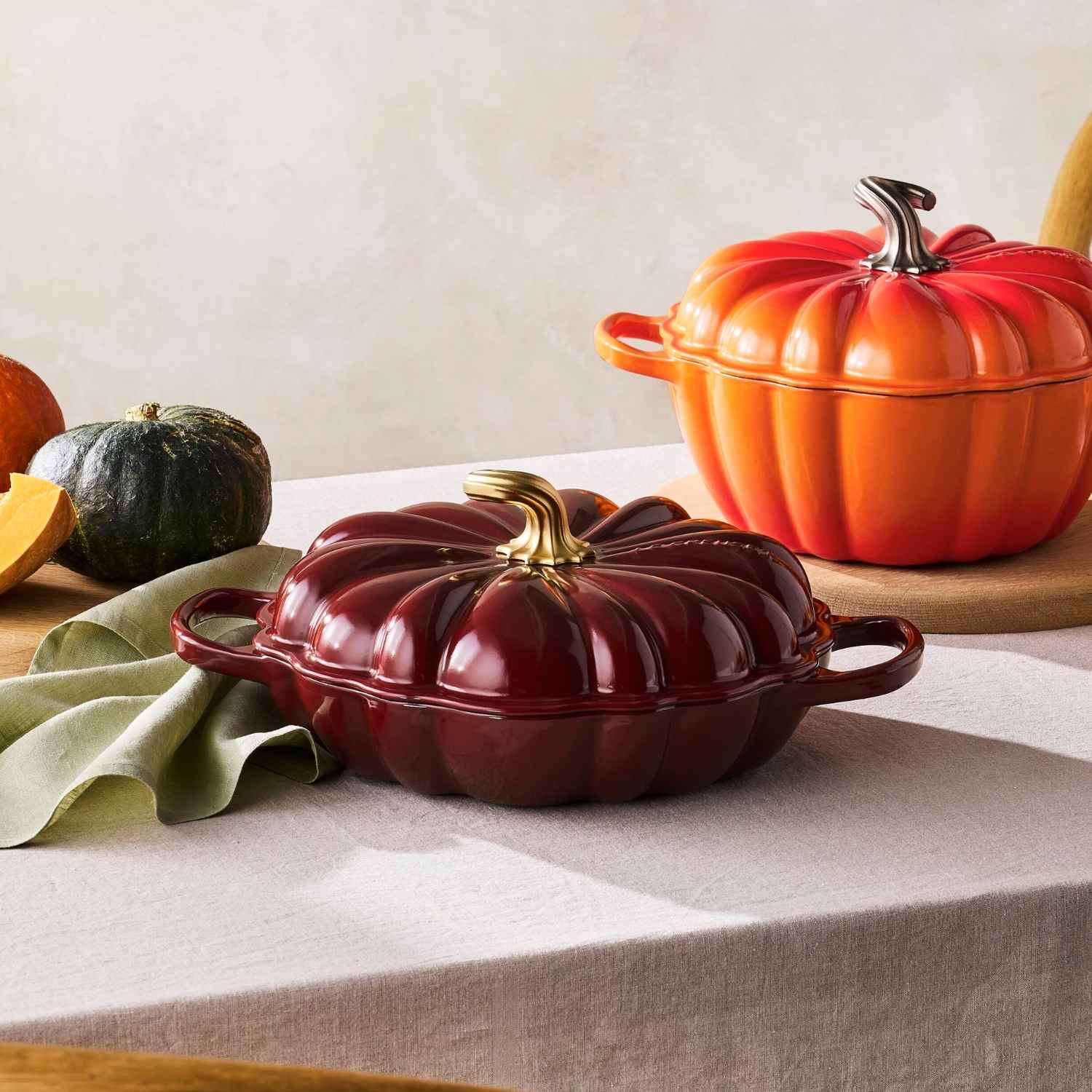 Cacerola Baja Calabaza 28 Cm Rhone Le Creuset4#Sin color