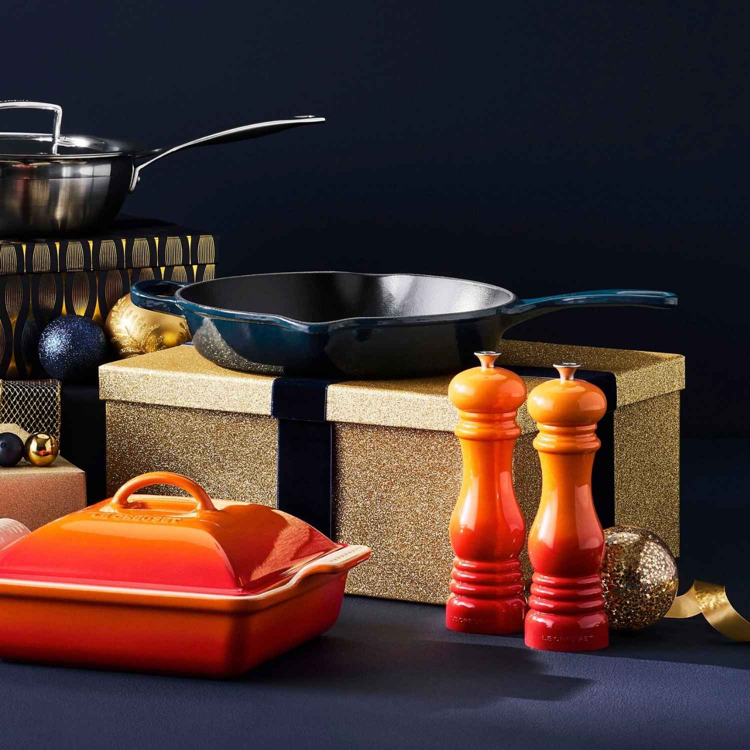 Skillet Alta Lisa 26cm Nuit Hierro Le Creuset4#Sin color