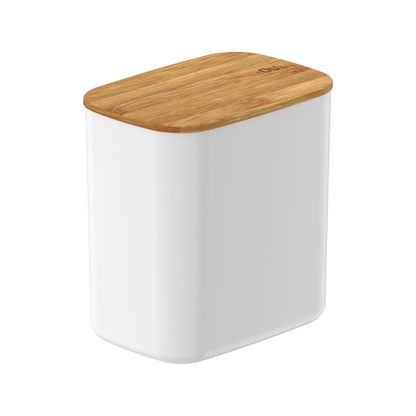 Contenedor Hermético Rectangular Bambú Keep 1.5 Lts Ou1#Blanco