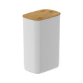 Contenedor Hermético Con Tapa de Bambú Keep 2.3 Lls Ou3#Blanco