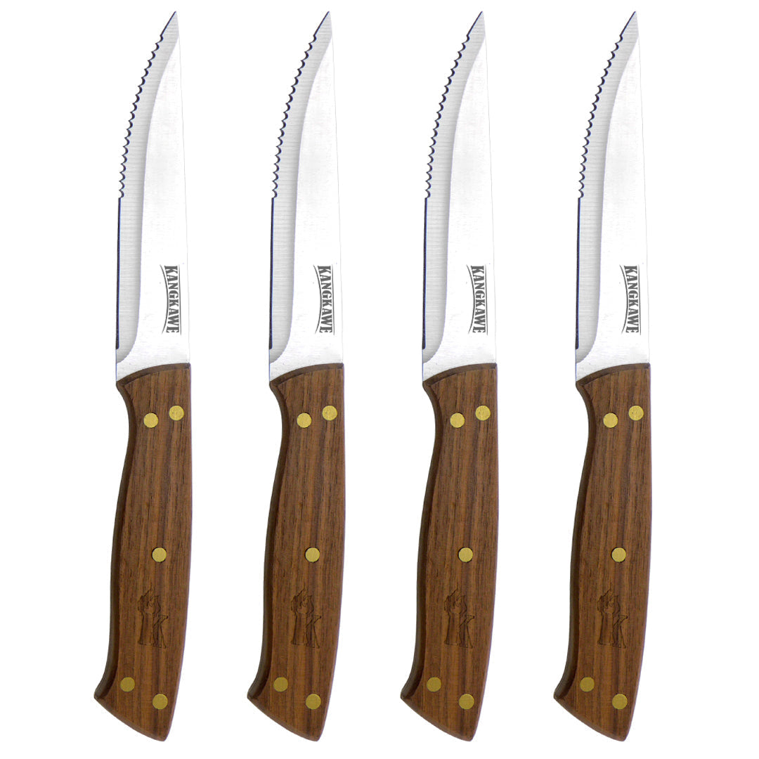 Set De 4 Cuchillos Modelo 5 Kangkawe3#Acero