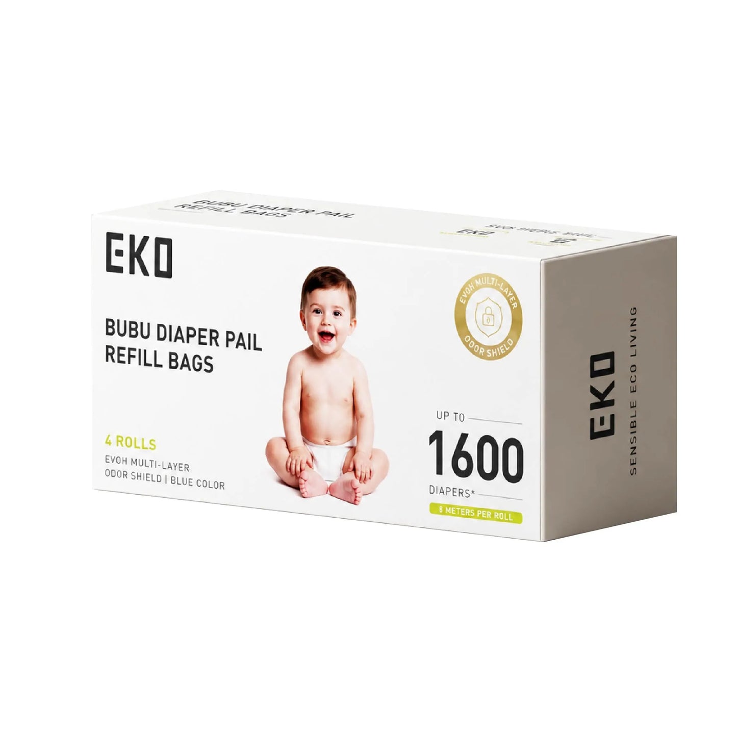 Kit Basurero Pañales Anti Olor 30 Lts + Bolsas EKO-Kits