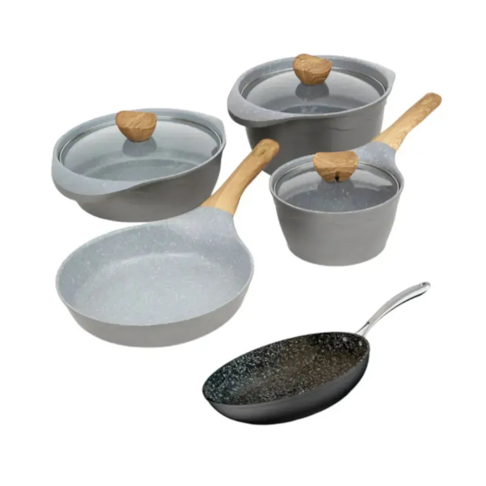Kit Batería Simple Cook Alfetta 7 pzs + Sartén Simple Cook Narbona 20 cms