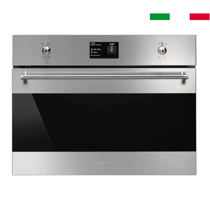 Kit Campana 60 + Encimera Gas 60 + Horno Classica Vapor 45 Smeg-Kits de Cocción