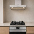 Kit Campana 60 + Encimera Gas 60 + Horno Classica Vapor 45 Smeg-Kits de Cocción