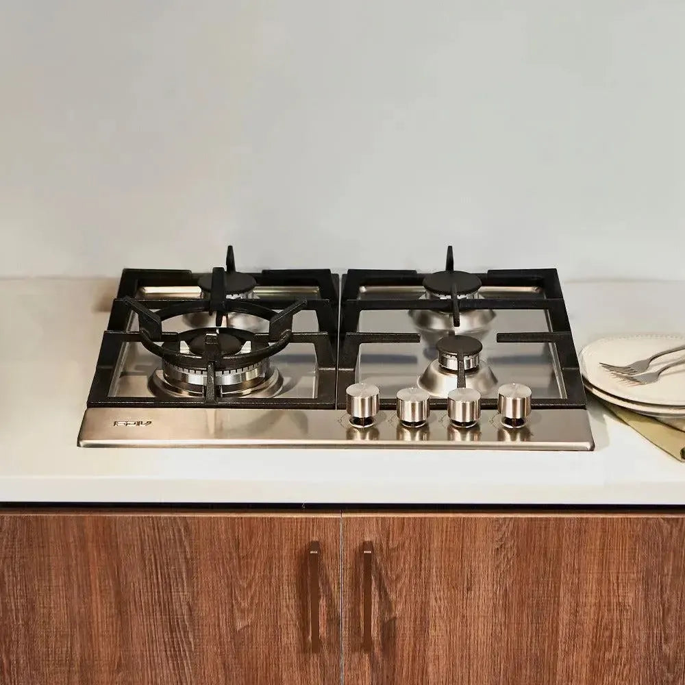 Kit Campana Kubli Neu Slider + Encimera FDV Design 60 2.0 NAT + Horno Empotrado Design 57 Lts FDV-Kits de Cocción