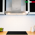 Kit Campana Smeg Decorativa 60 KBT600XE + Encimera Inducción Magno 4Q 60cm FDV-Kits de Cocción