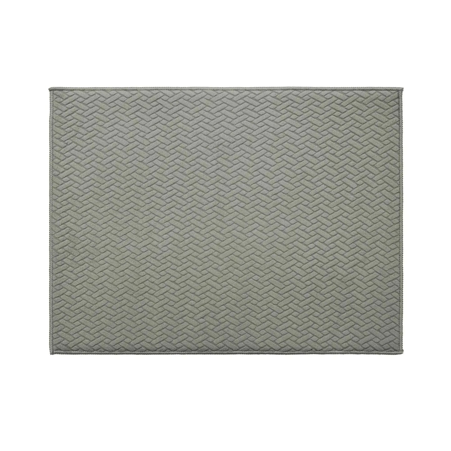 Kit Cocina 4 Piezas: 2 Mat Secaplatos 38x51 + Paños Algodón 50x70 Gris Decoexpress-Secaplatos