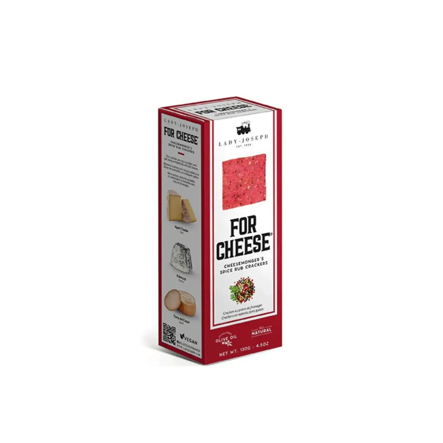 Kit Crackers con especias 130 grs Lady Joseph + Crackers con sal ahumada 130 grs Lady Joseph-Combinaciones y Kits