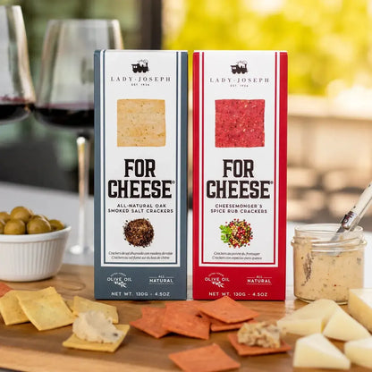 Kit Crackers con especias 130 grs Lady Joseph + Crackers con sal ahumada 130 grs Lady Joseph-Combinaciones y Kits