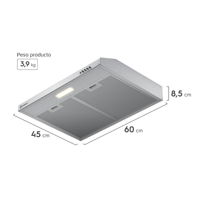 Kit empotrable Horno OM6TB + Encimera KM4CX + Campana DM6SS Mademsa-Combinaciones y Kits