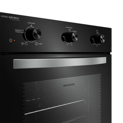 Kit empotrable Horno OM6TB + Encimera KM4CX + Campana DM6SS Mademsa-Combinaciones y Kits
