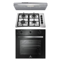 Kit empotrable Horno OM6TB + Encimera KM4CX + Campana DM6SS Mademsa-Combinaciones y Kits
