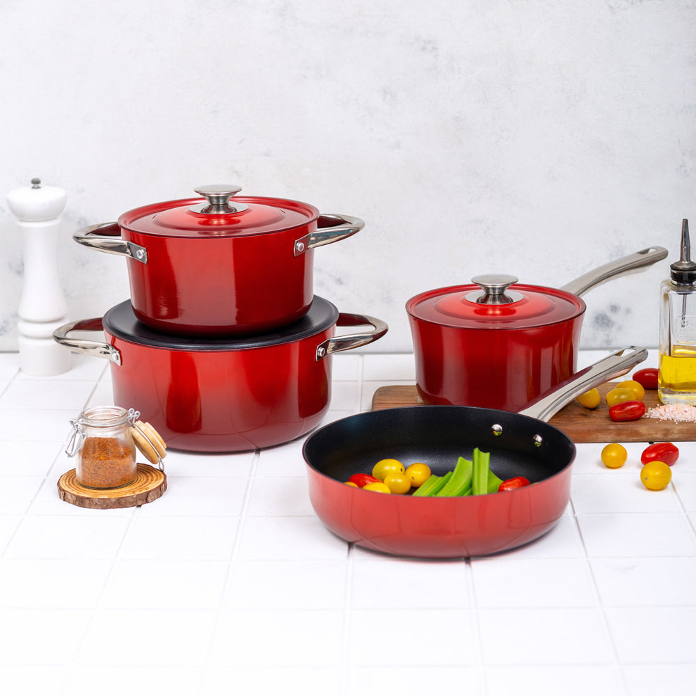Kit Encimera Design Gas Natural FDV + Batería Versalles 7 Pzas Simplecook-Kitchen Center