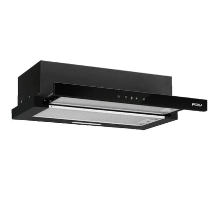 Kit Encimera Inducción Magno 4Q 60 cm FDV + Campana City Black Bajo Mueble 60 cm 452 m3/h FDV + Horno Elegance Touch 58 Lts FDV-Kits de Cocción