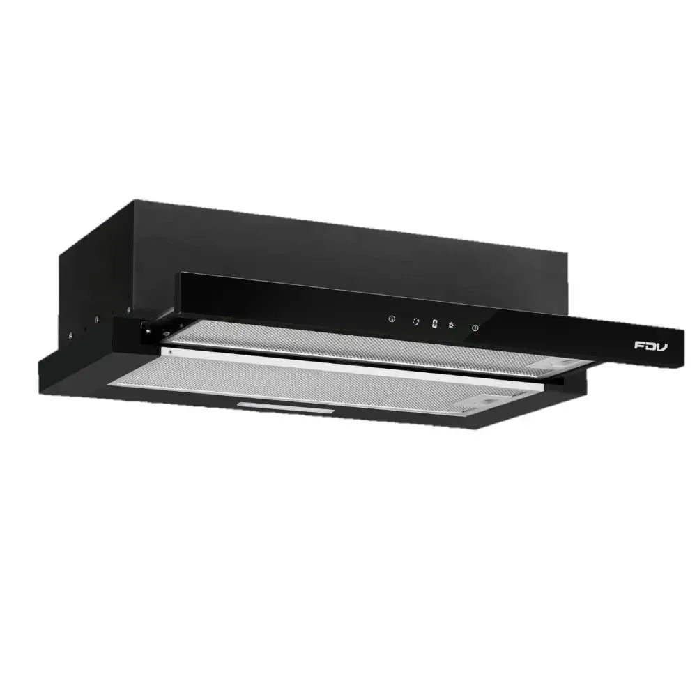 Kit Encimera Inducción Magno 4Q 60 cm FDV + Campana City Black Bajo Mueble 60 cm 452 m3/h FDV + Horno Elite Touch 3.0 60 Lts FDV-Kits de Cocción