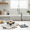 Kit Espumador Inalámbrico Recargable Spuma + Set 4 tazas Simple Cook Espresso