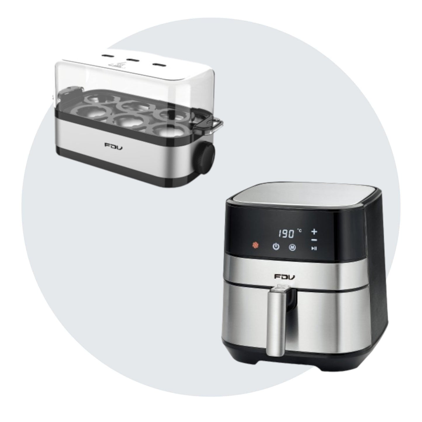 Kit Freidora de Airflow 3,5 LTS + Hervidor de Huevos FDV-Kitchen Center