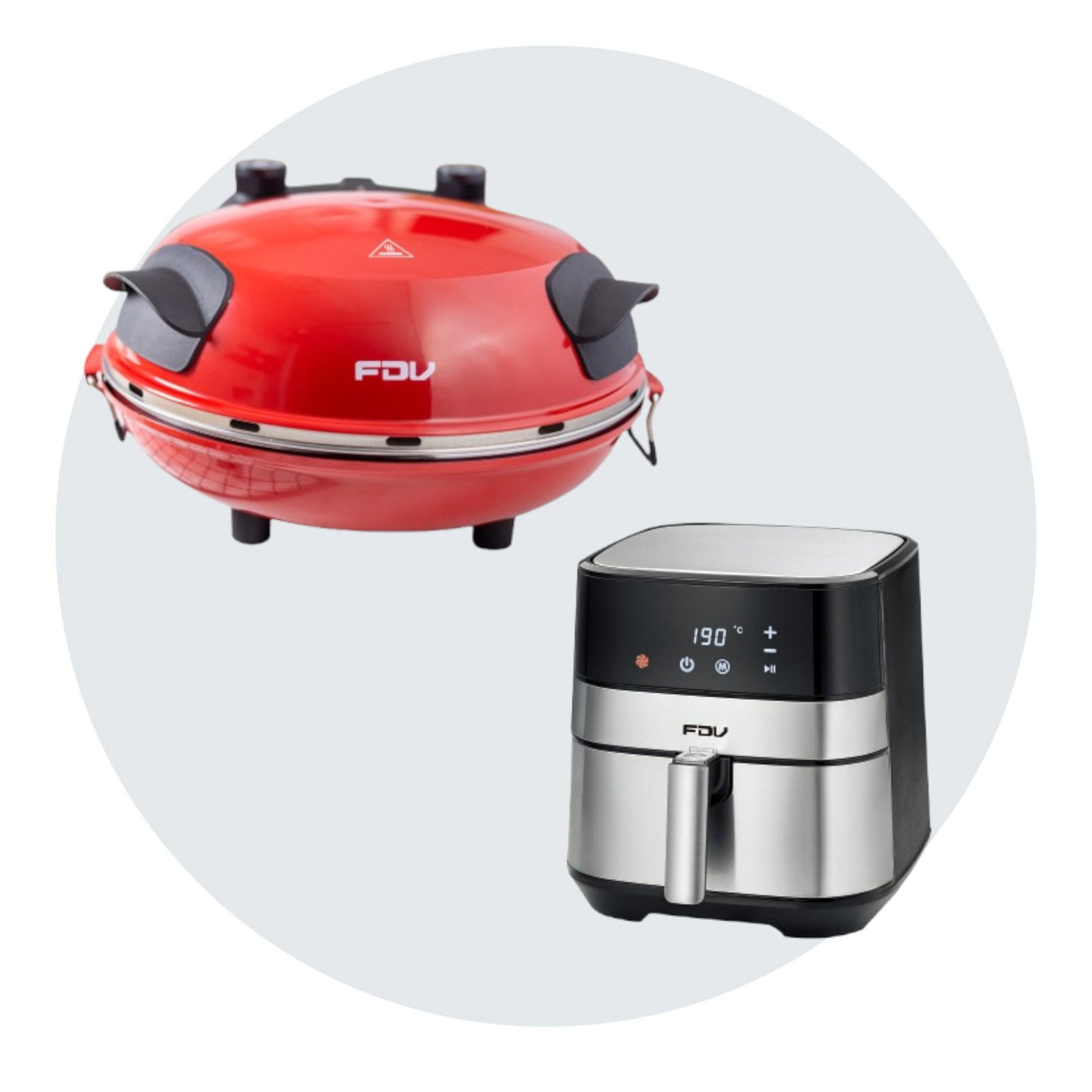 Kit Freidora de Airflow 3,5 LTS + Horno Eléctrico para Pizza Nápoles FDV-Kitchen Center