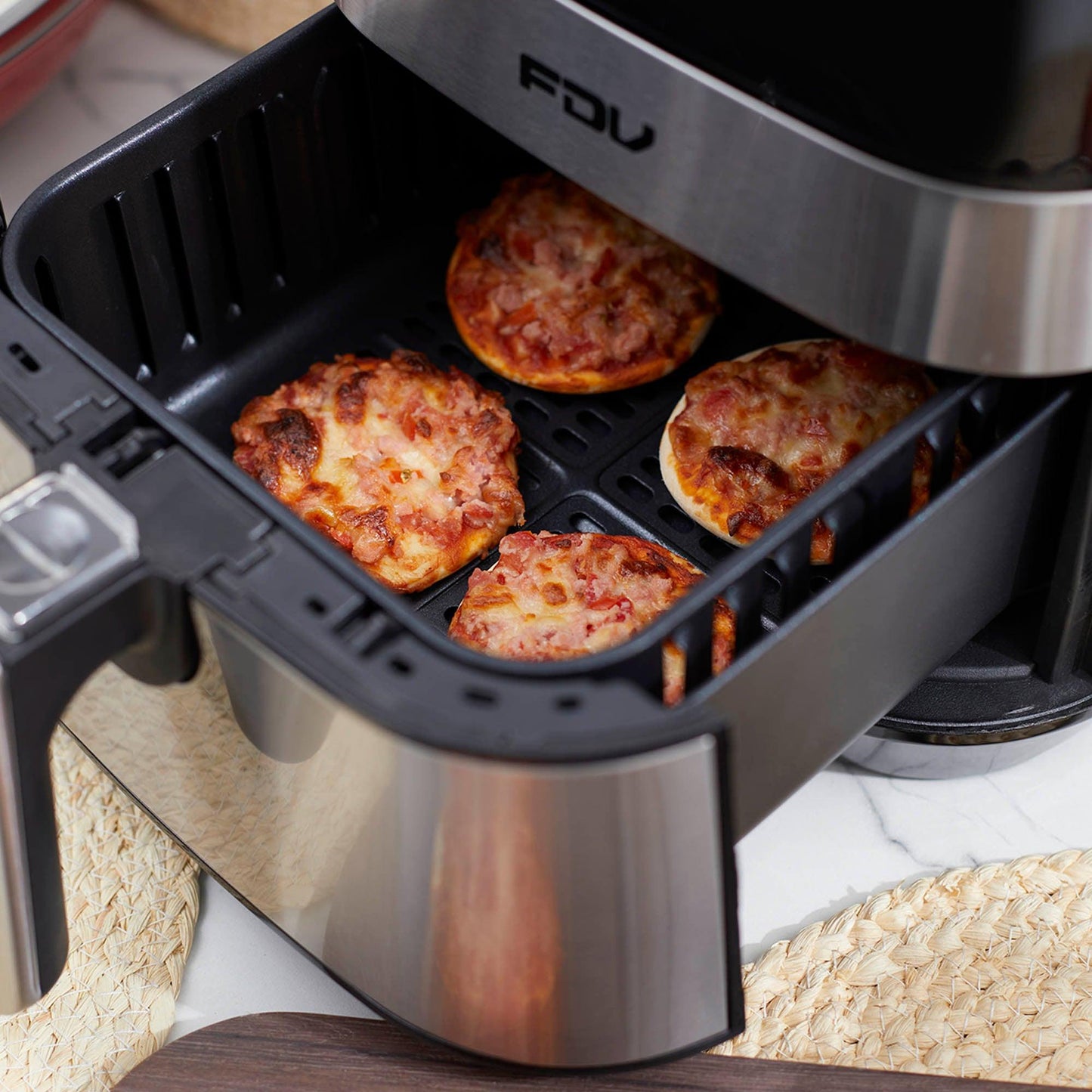Kit Freidora de Airflow 3,5 LTS + Horno Eléctrico Pizza Ravello FDV-Kits Electro