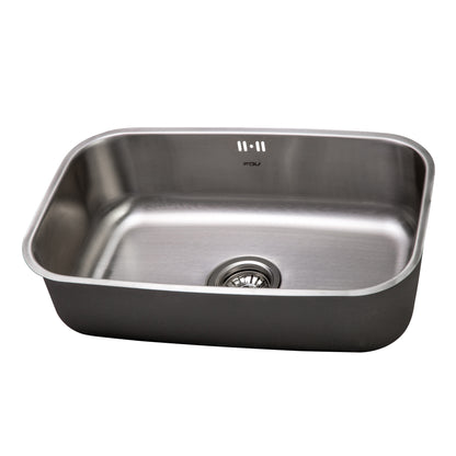 Kit Grifería Futura 2.0 + Lavaplatos Bajo Cubierta Acero Inox New City Large FDV