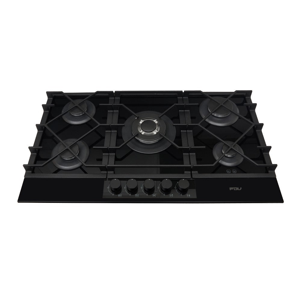 Kit Horno Empotrado Deluxe Prestige Chef 88 Lts FDV + Encimera a Gas Licuado Signature 5 Quemadores 90 cm FDV-Kitchen Center