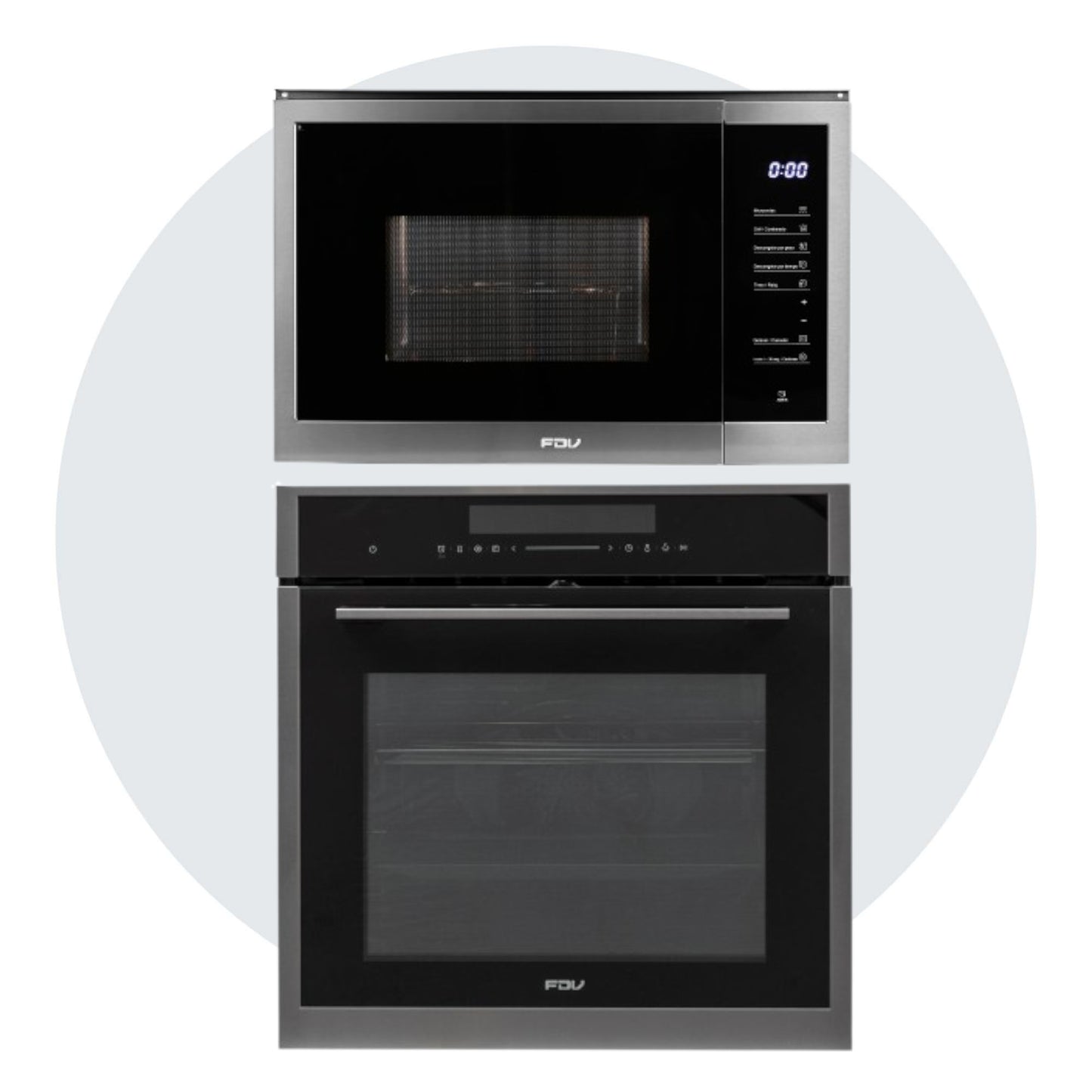 Kit Horno FDV Prestige 60 + Microondas FDV Prestige 25 LT-Kitchen Center