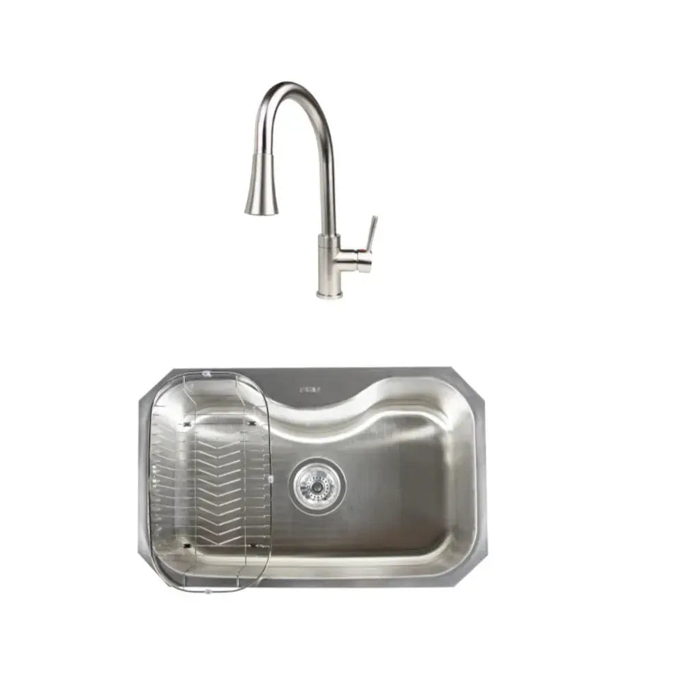 Kit Lavaplatos Acqua Bajo Cubierta + Grifería Smart Pro FDV