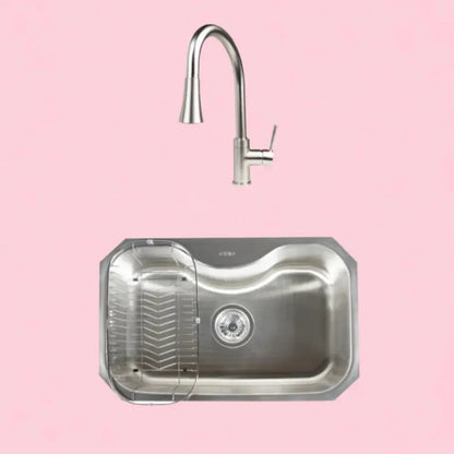 Kit Lavaplatos Acqua Bajo Cubierta + Grifería Smart Pro FDV
