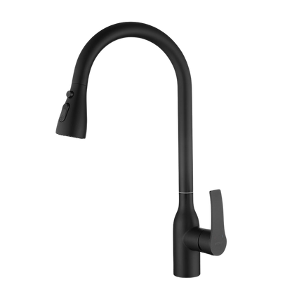 Kit Lavaplatos Tunez Nero + Grifería Steel Black Extensible FDV-Kits