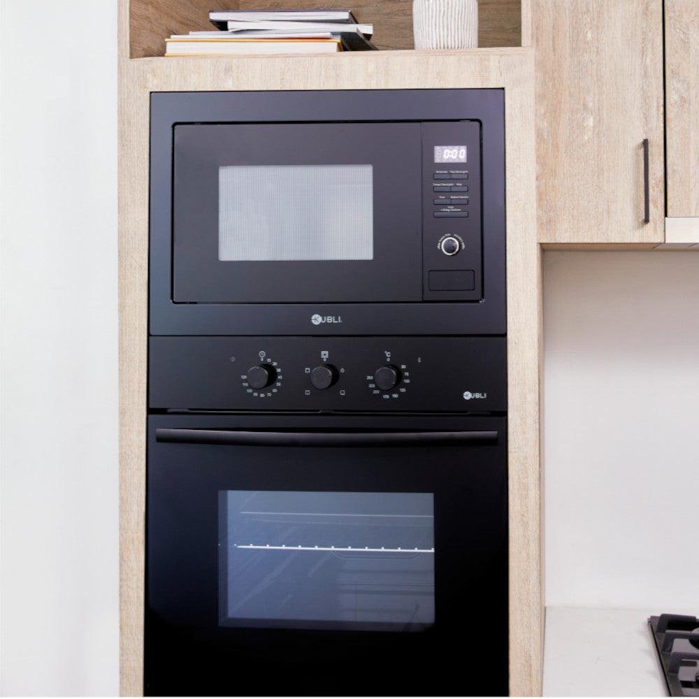 Kit Microondas Empotrado NEU Black 23 Lts Kubli + Horno Empotrado Neu Black 52 Lts Kubli